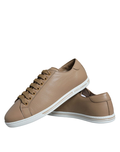 Brown Low Top Men Saint Tropez Sneakers Shoes - The Luxe Alliance