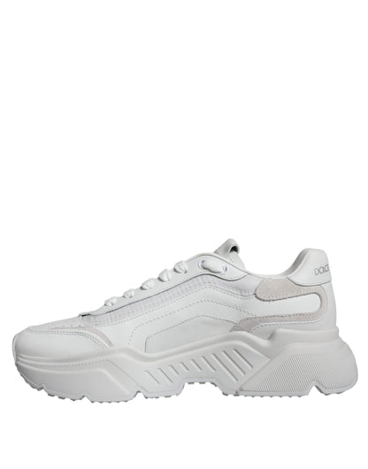 White Daymaster Low Top Sneakers Shoes - The Luxe Alliance