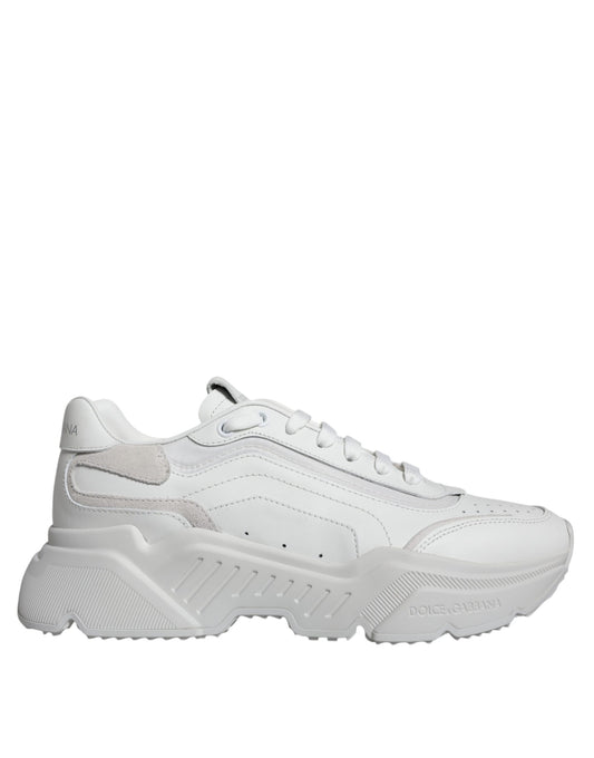 White Daymaster Low Top Sneakers Shoes - The Luxe Alliance