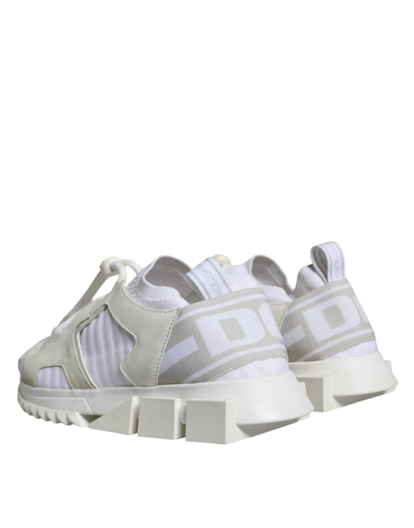 White Mesh Sorrento Trekking Sneakers Shoes - The Luxe Alliance