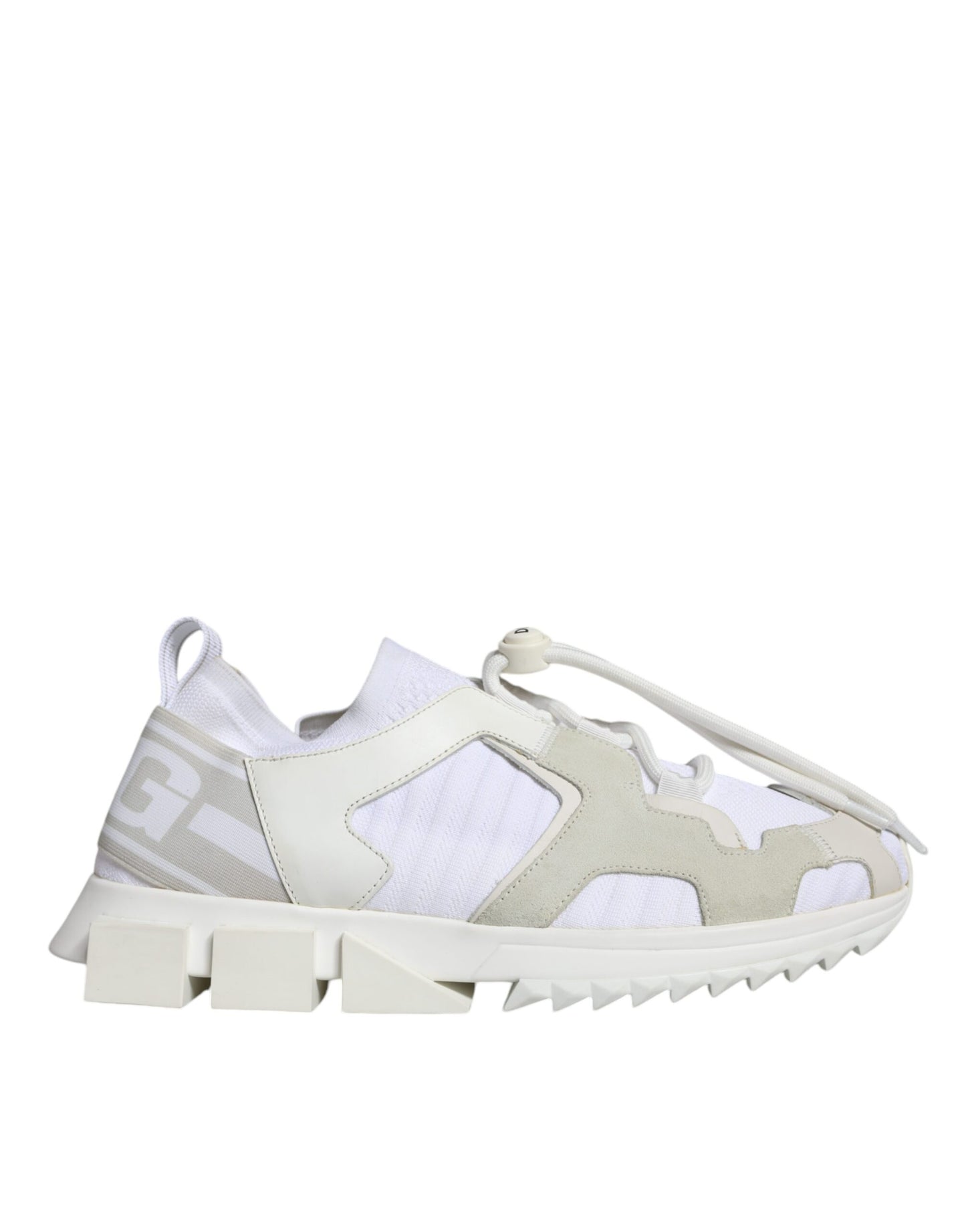 White Mesh Sorrento Trekking Sneakers Shoes - The Luxe Alliance