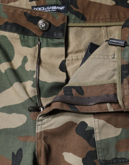  - Multicolor Camouflage Cargo Pants