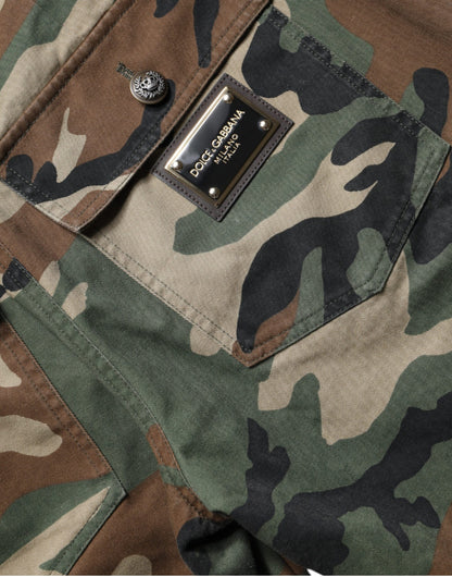  - Multicolor Camouflage Cargo Pants