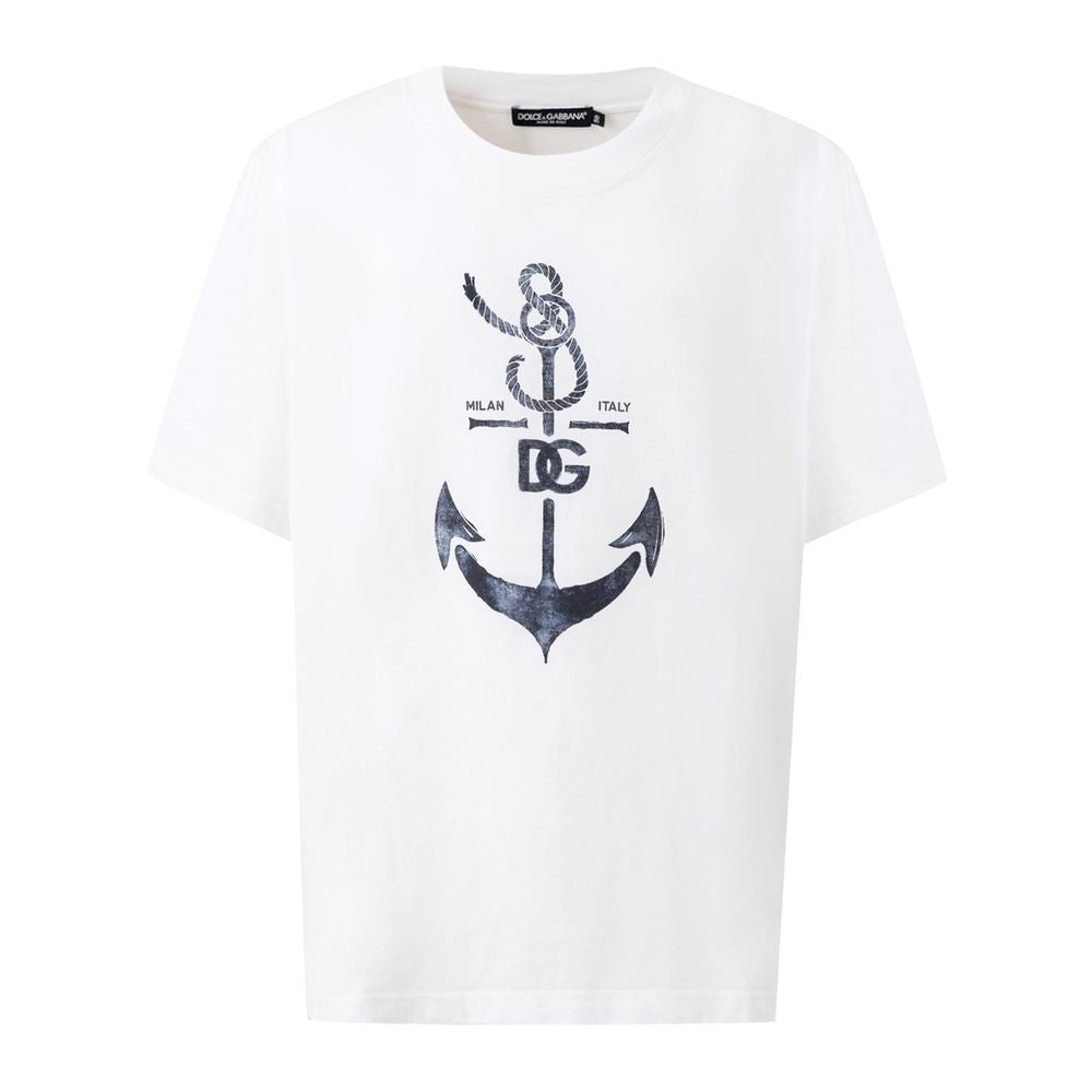 White Cotton T-Shirt - The Luxe Alliance