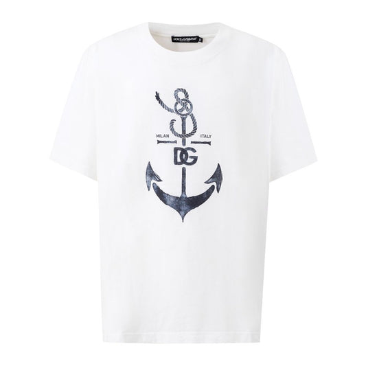 White Cotton T-Shirt - The Luxe Alliance