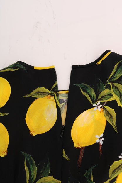  - Sicilian Lemon Print Silk Blouse