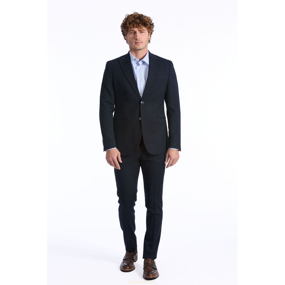  - Blue Wool Suit