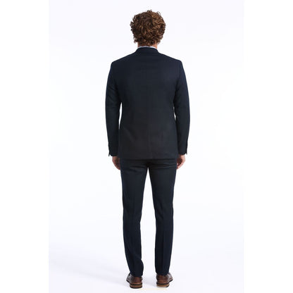  - Blue Wool Suit