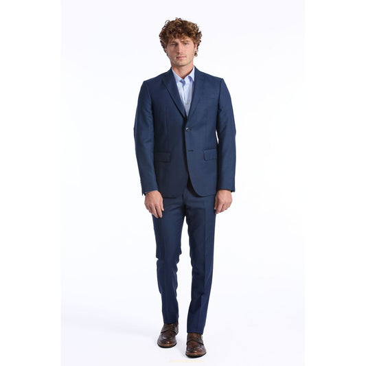  - Blue Wool Suit