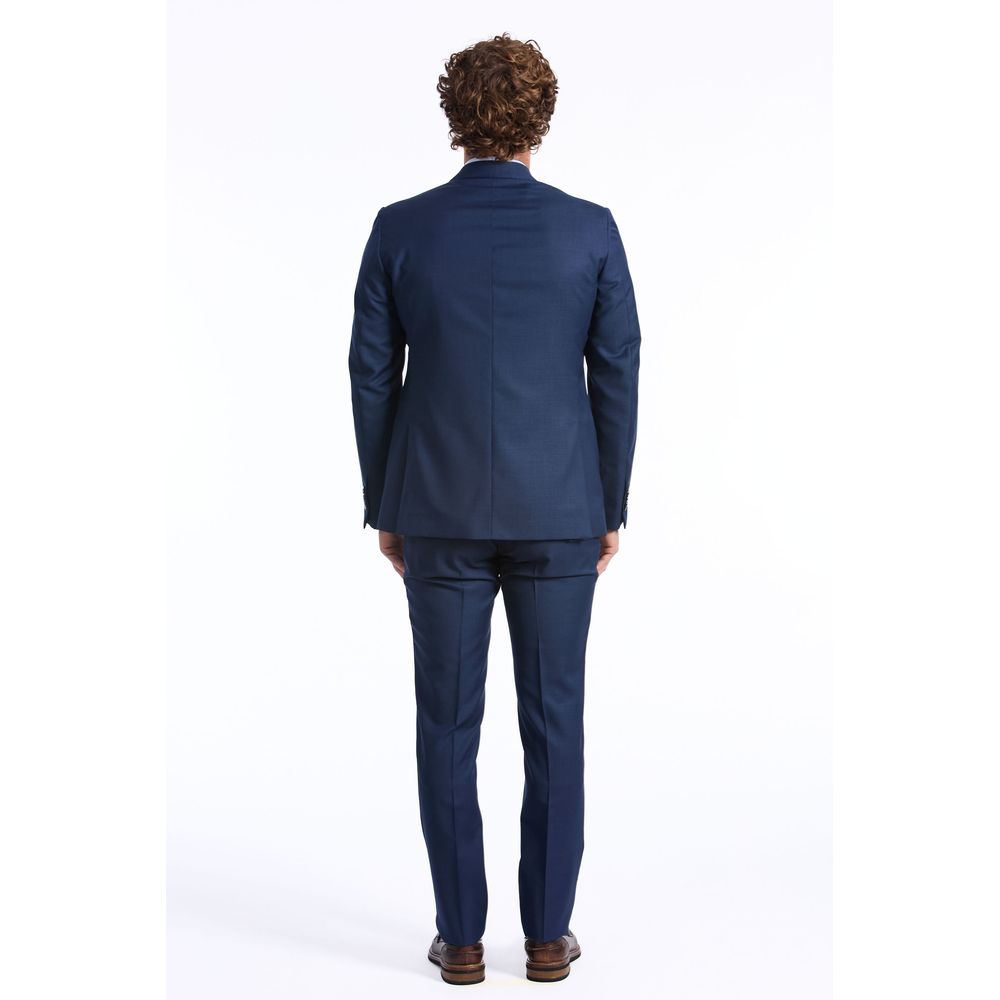  - Blue Wool Suit