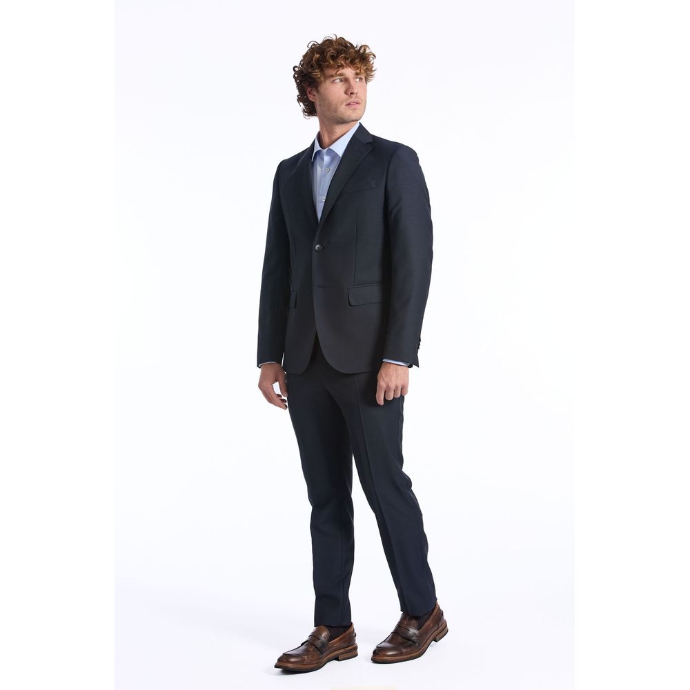  - Black Wool Suit