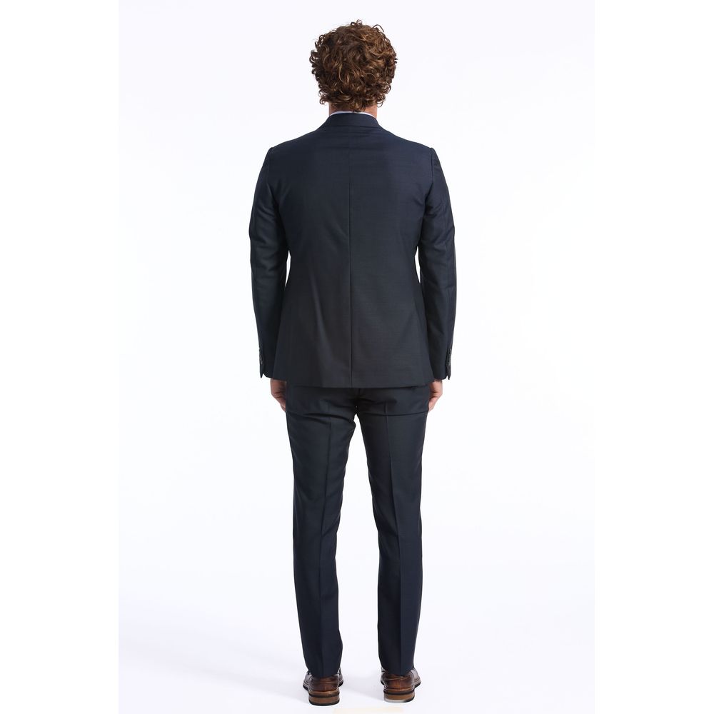  - Black Wool Suit