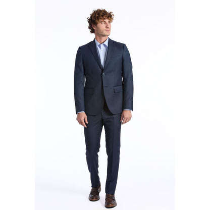  - Blue Wool Suit