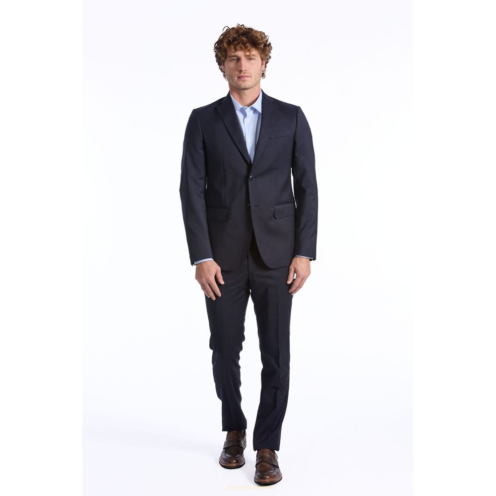  - Blue Wool Suit