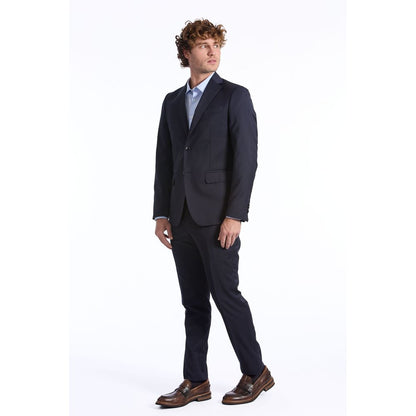  - Blue Wool Suit