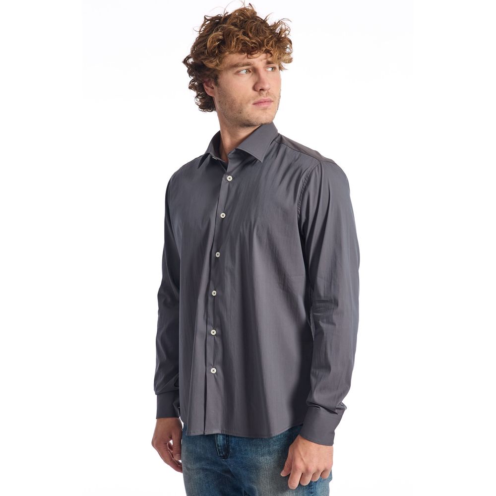  - Gray Cotton Shirt