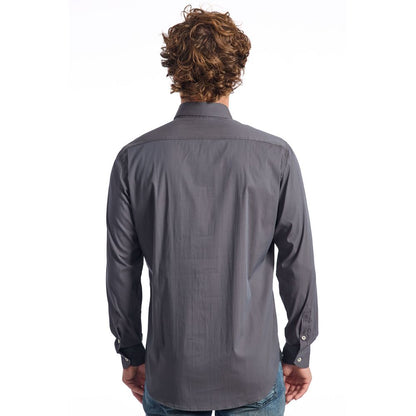  - Gray Cotton Shirt