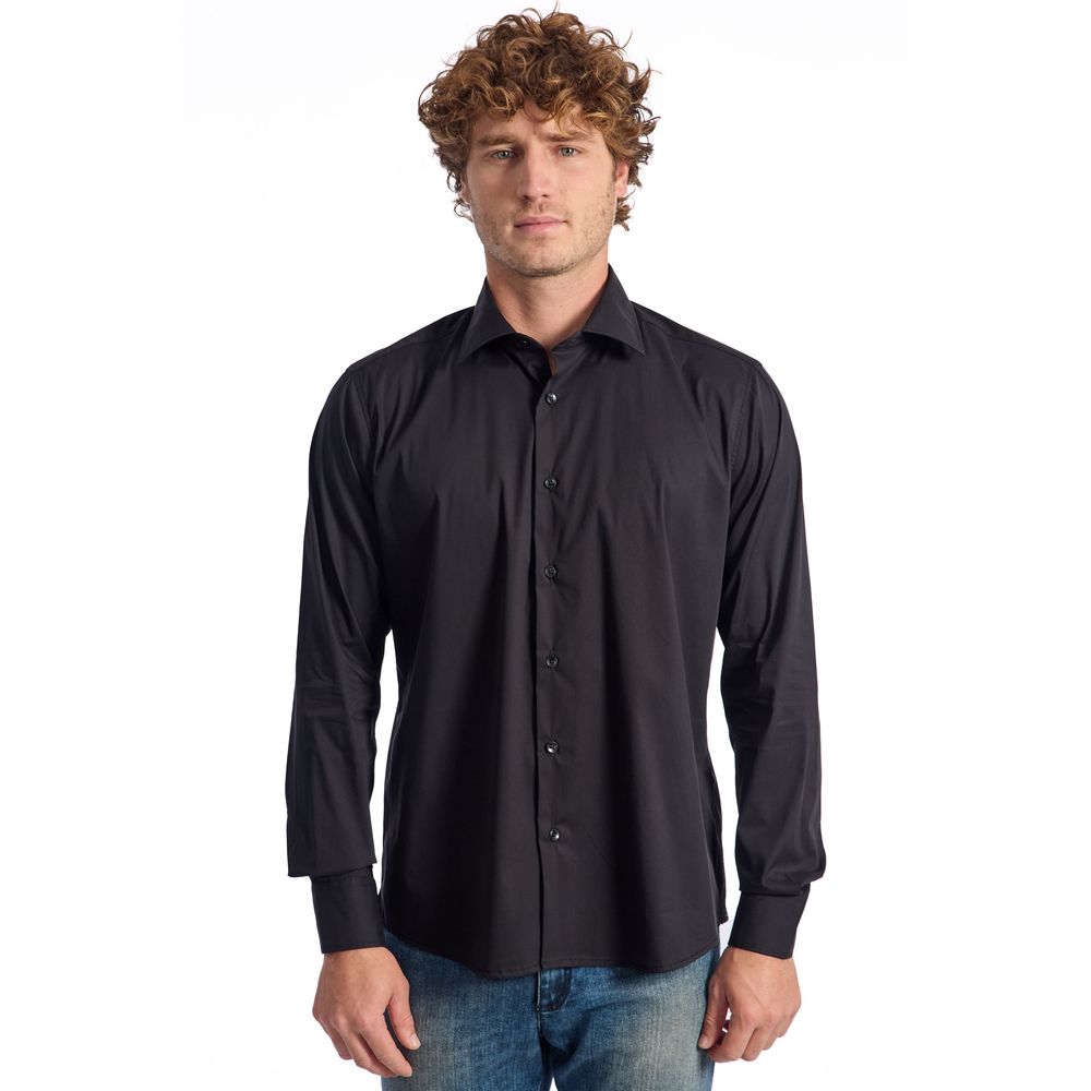  - Black Cotton Shirt