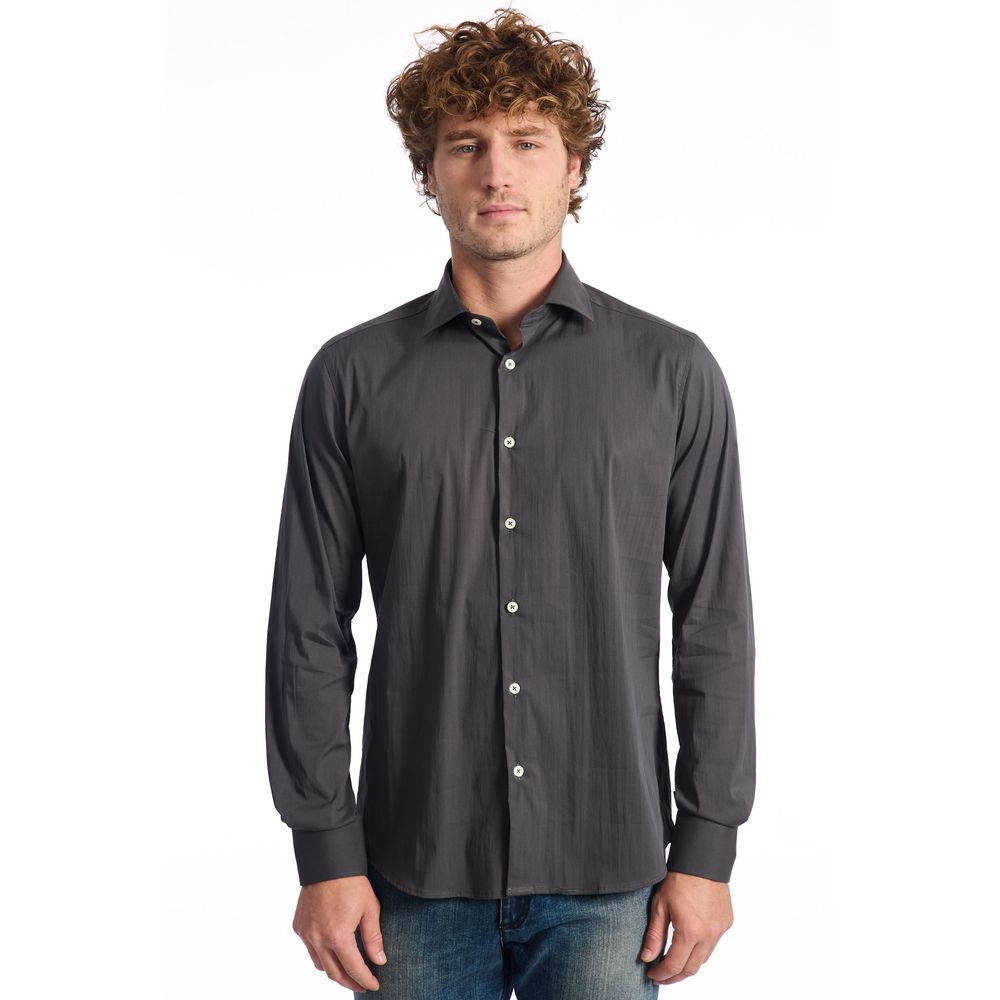  - Gray Cotton Shirt