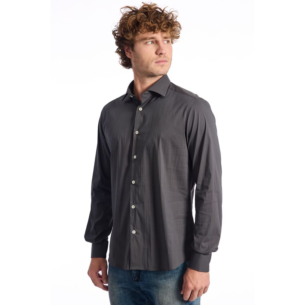  - Gray Cotton Shirt