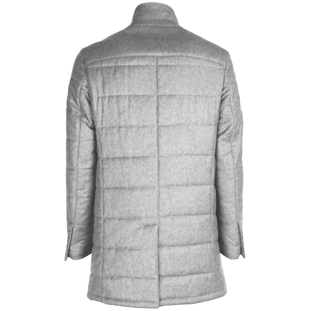  - Gray Wool Vergine Jacket