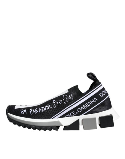 Dolce & Gabbana Women's Graffiti Print Sorrento Low Top Sneakers