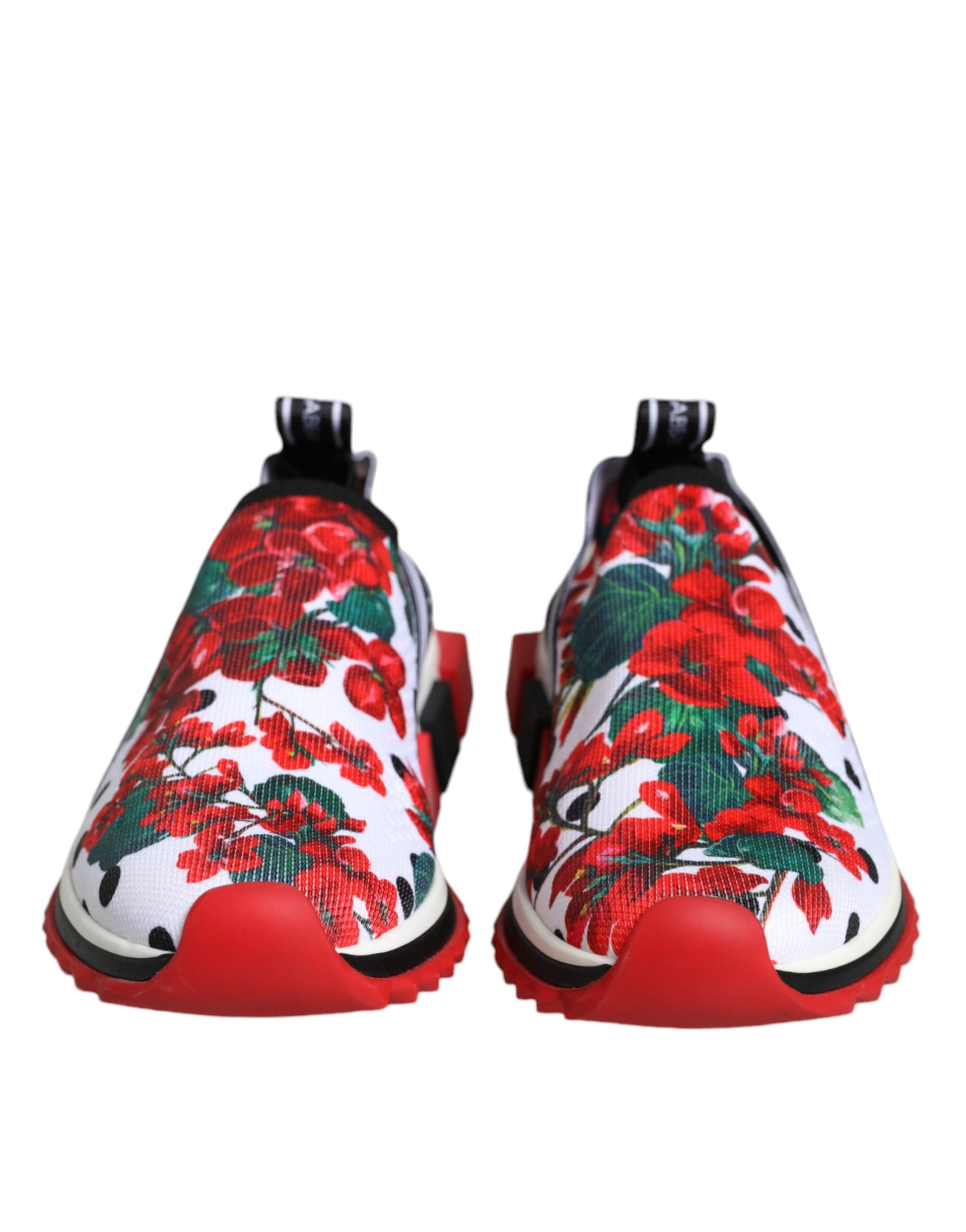 Dolce & Gabbana Multicolor Geranium Sorrento Sneakers