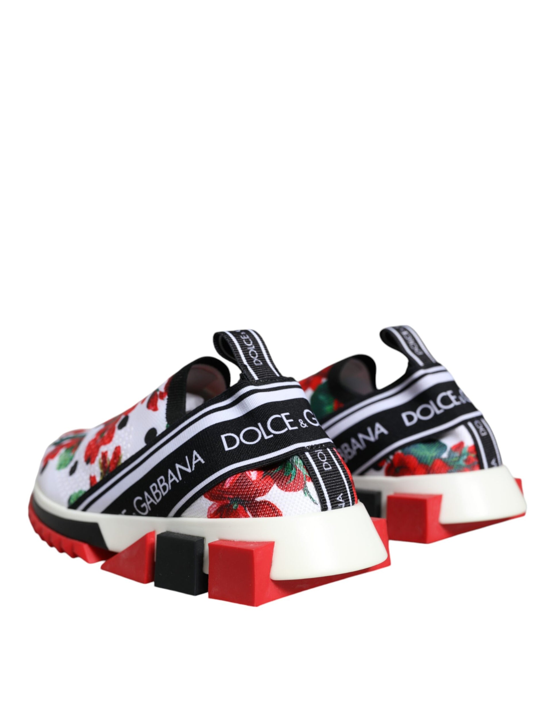 Dolce & Gabbana Multicolor Geranium Sorrento Sneakers