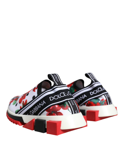 Multicolor Geranium Sorrento Sneakers Shoes - The Luxe Alliance
