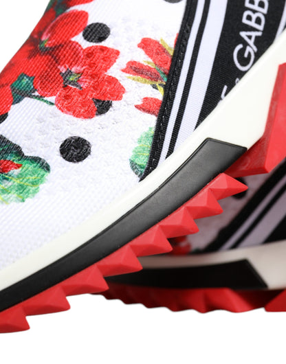 Multicolor Geranium Sorrento Sneakers Shoes - The Luxe Alliance