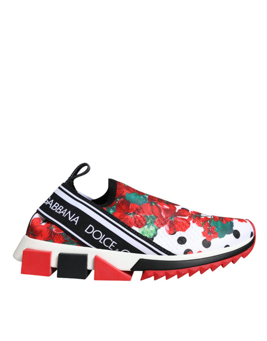 Multicolor Geranium Sorrento Sneakers Shoes - The Luxe Alliance