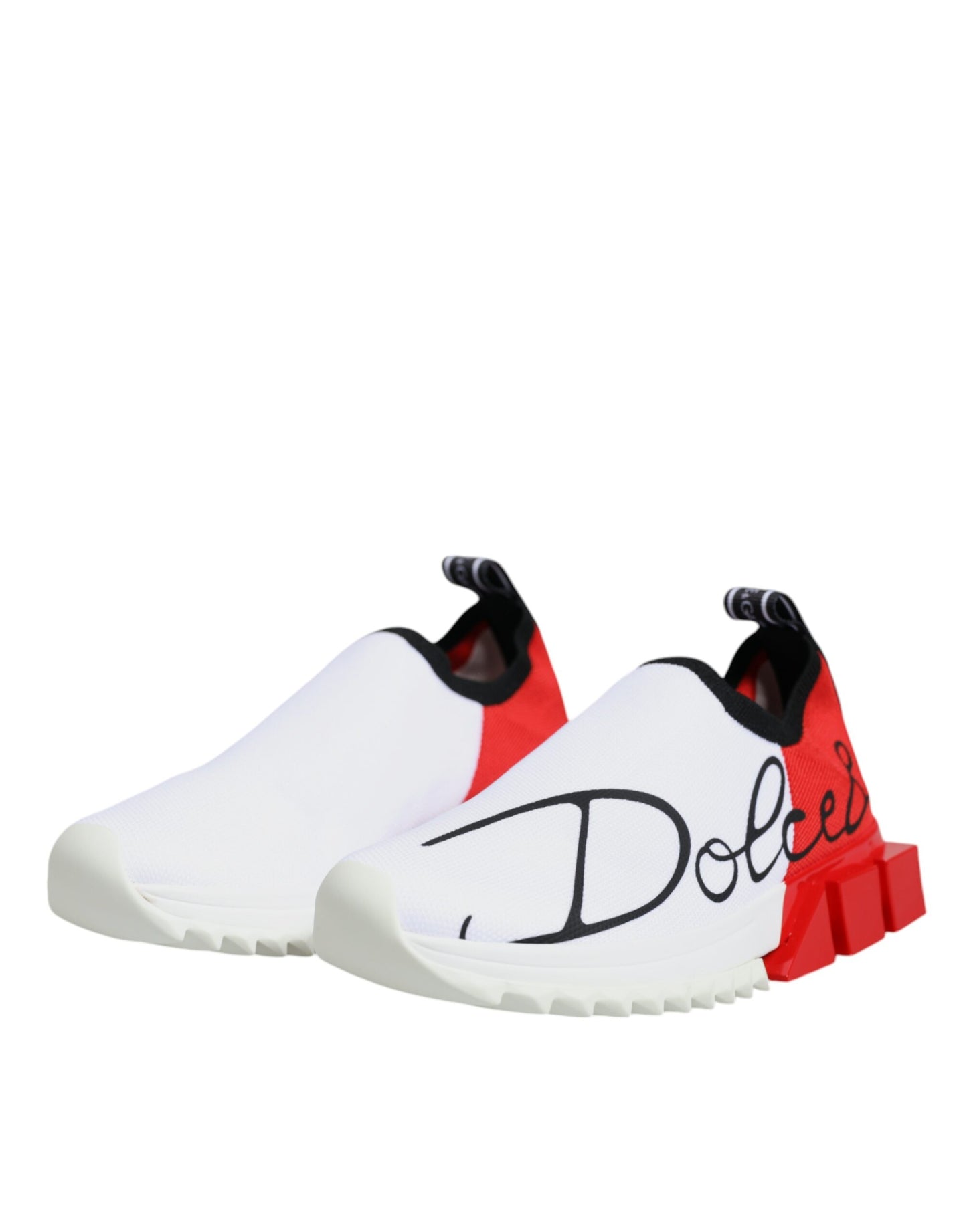 White Red Low Top Sorrento Men Sneakers Shoes - The Luxe Alliance