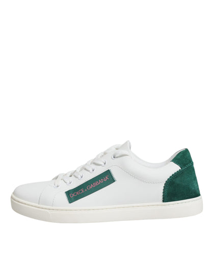 White London Calf Leather Sneakers Shoes - The Luxe Alliance