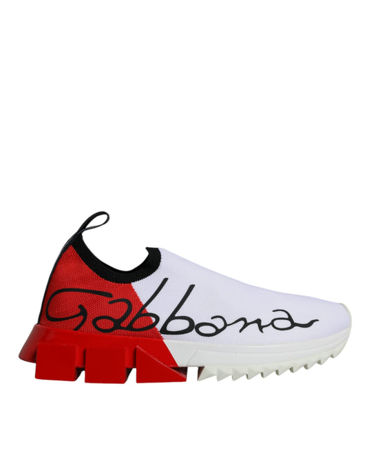 White Red Low Top Sorrento Men Sneakers Shoes - The Luxe Alliance