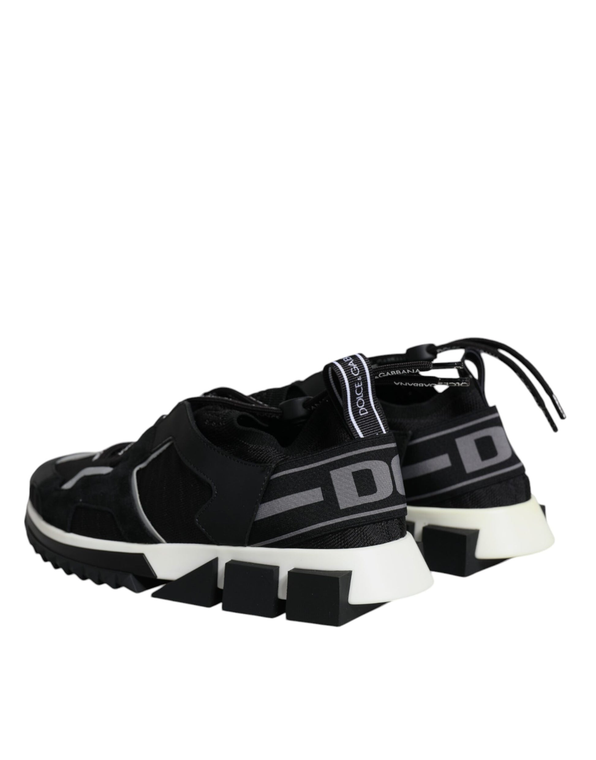 Black Mesh Sorrento Trekking Sneakers Shoes