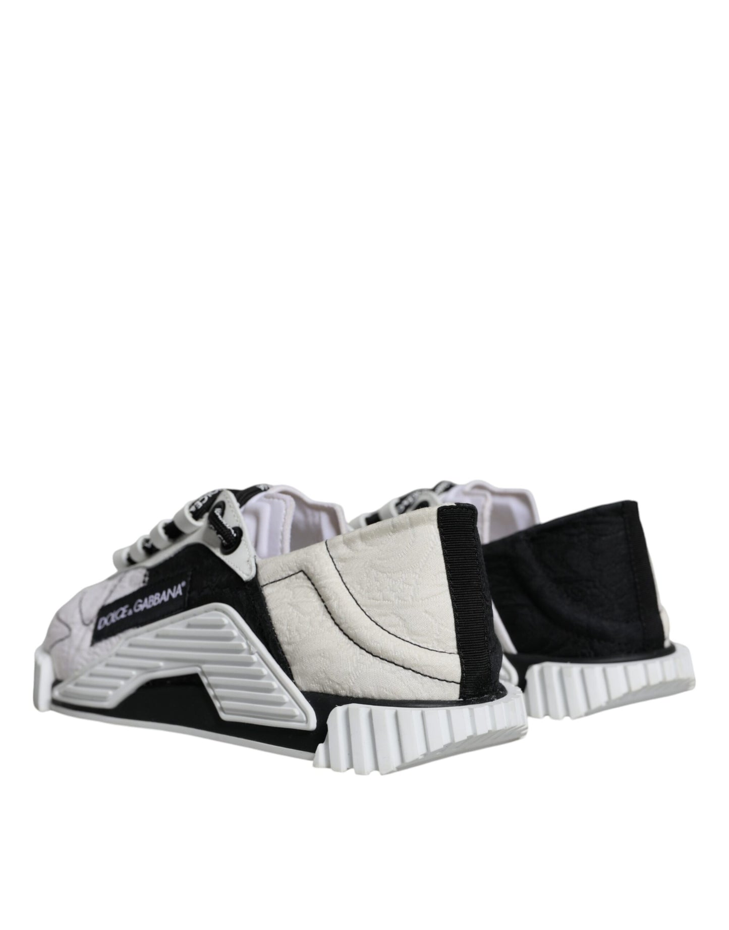 White Black Low Top NS1 Sneakers Shoes - The Luxe Alliance