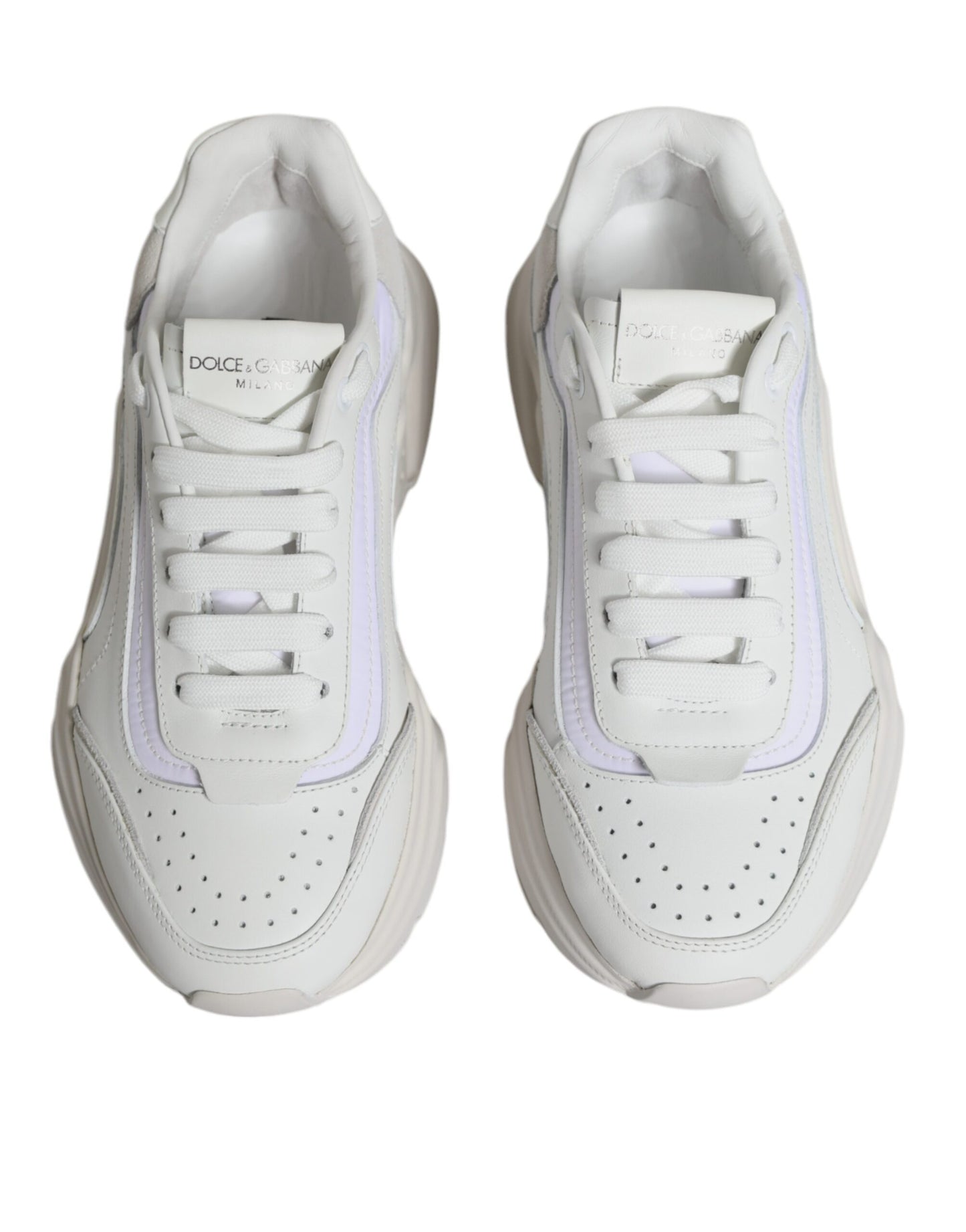 White Daymaster Low Top Sneakers Shoes - The Luxe Alliance