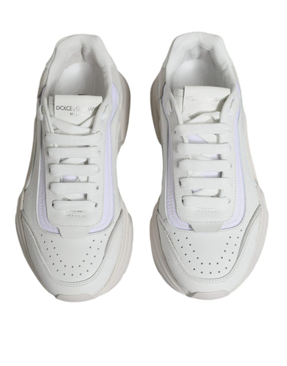 White Daymaster Low Top Sneakers Shoes - The Luxe Alliance