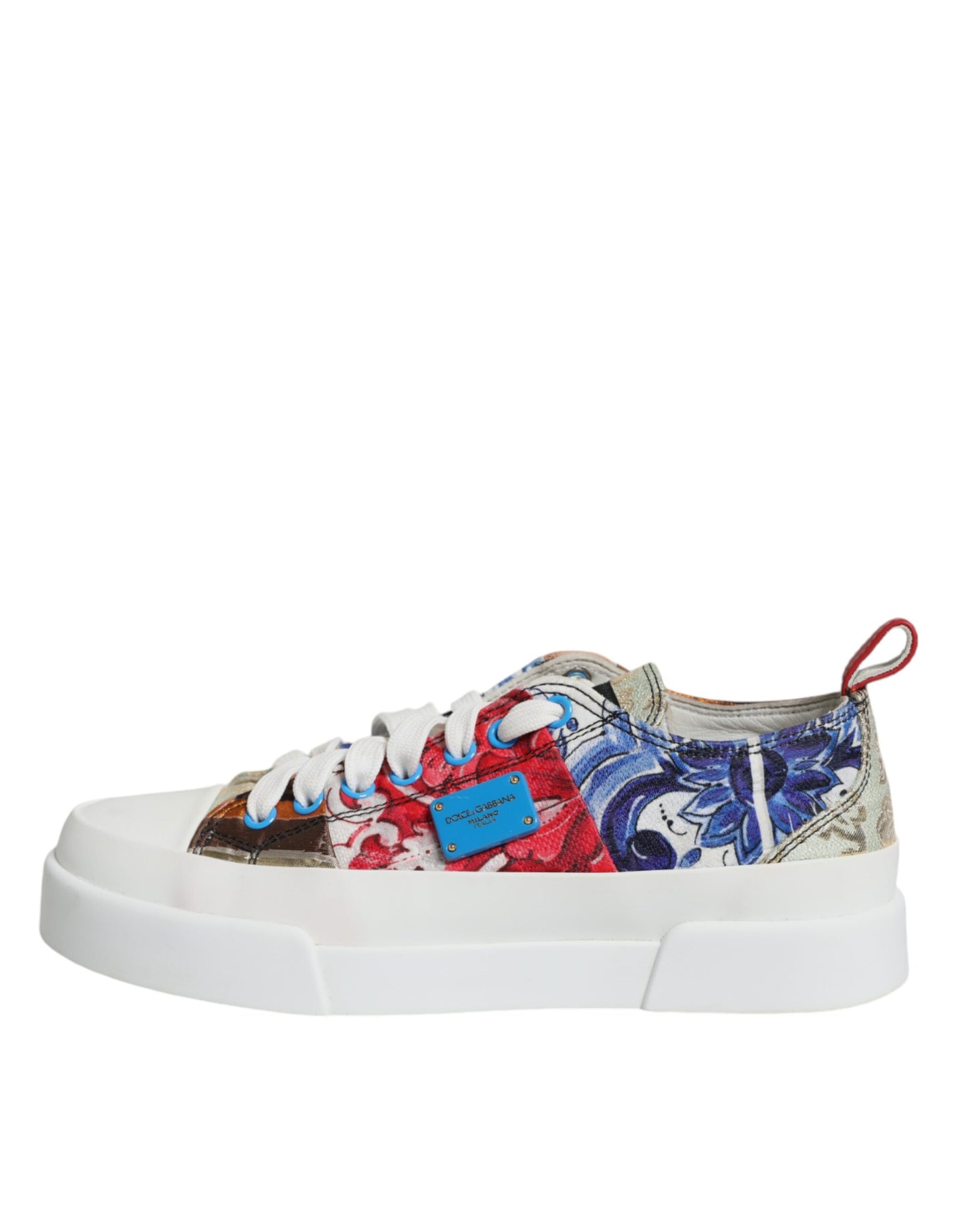 Multicolor Patchwork Low Top Sneakers Shoes