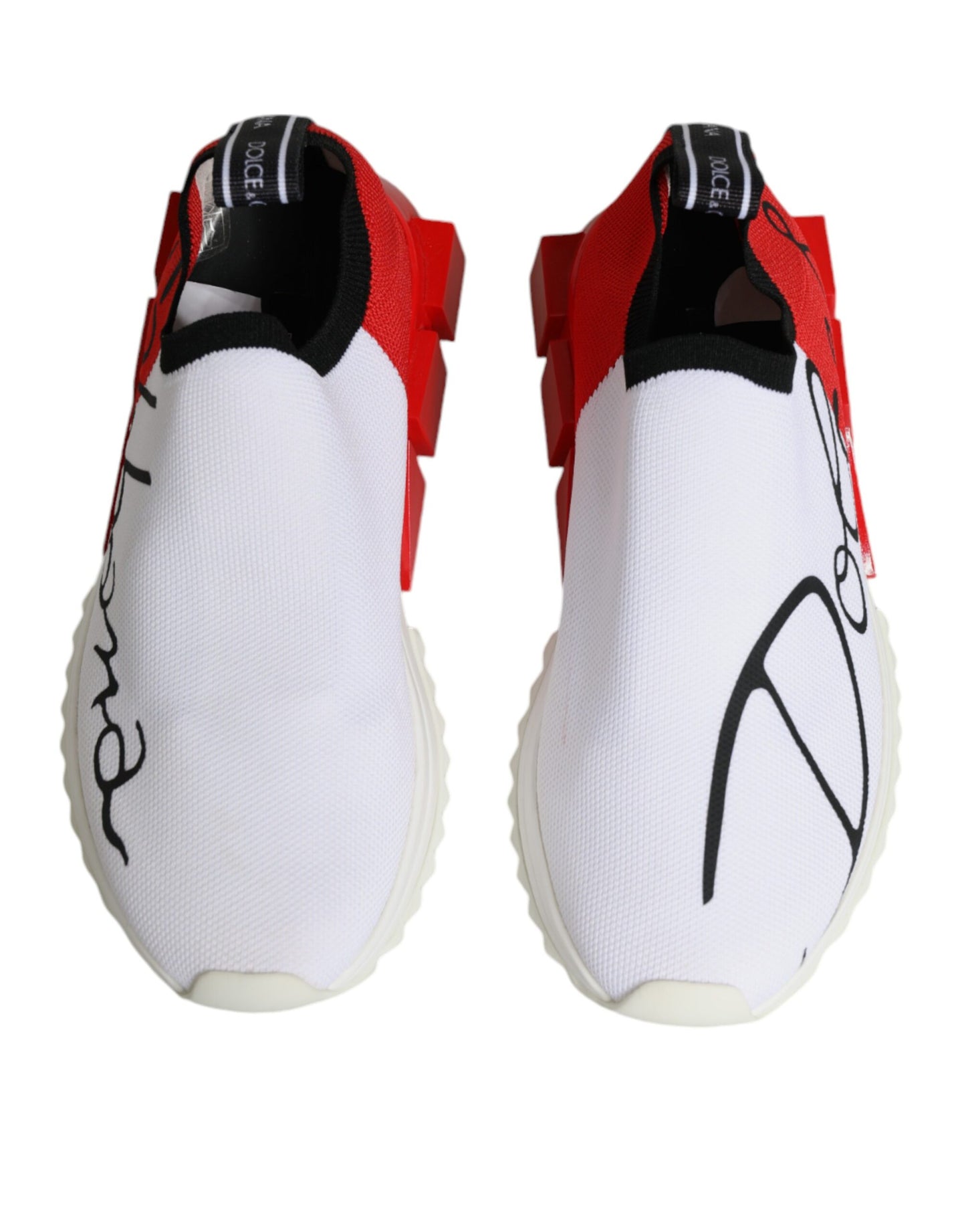 White Red Low Top Sorrento Men Sneakers Shoes - The Luxe Alliance