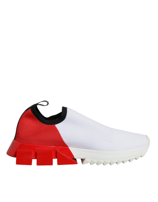 White Red Low Top Sorrento Men Sneakers Shoes - The Luxe Alliance