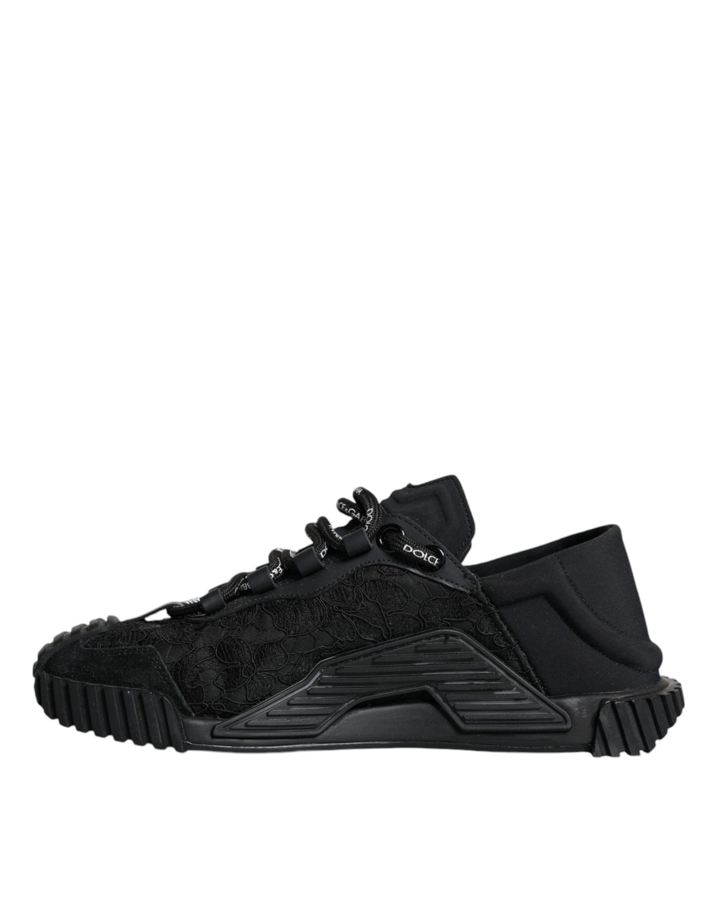 Black Nylon Low Top NS1 Sneakers Shoes - The Luxe Alliance