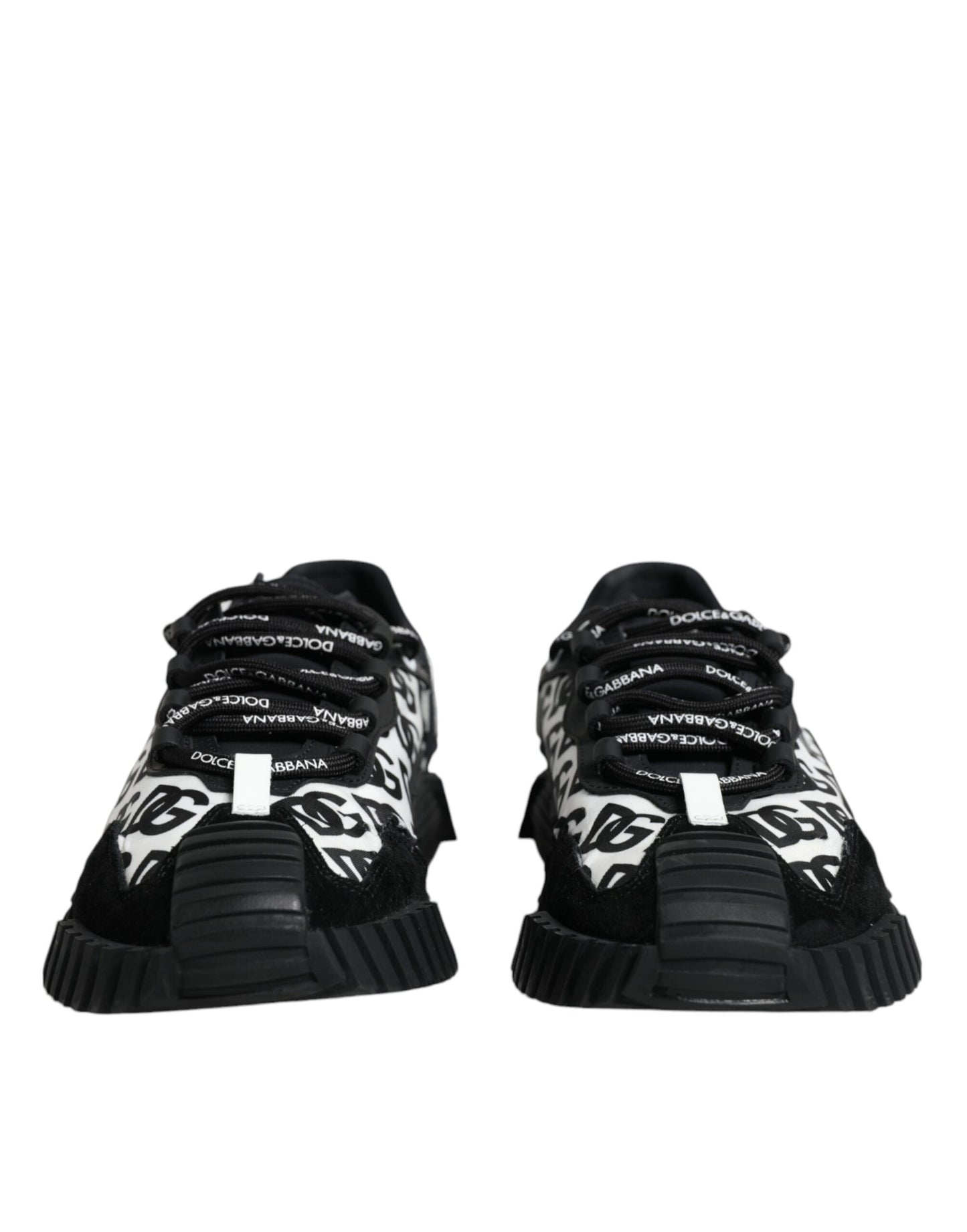  - Black Logo Lace Up Low Top NS1 Sneakers Shoes