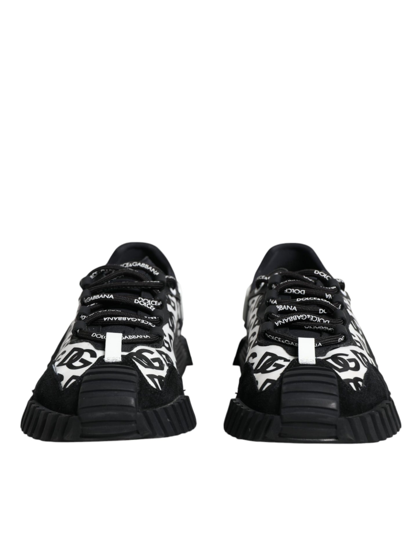  - Black Logo Lace Up Low Top NS1 Sneakers Shoes