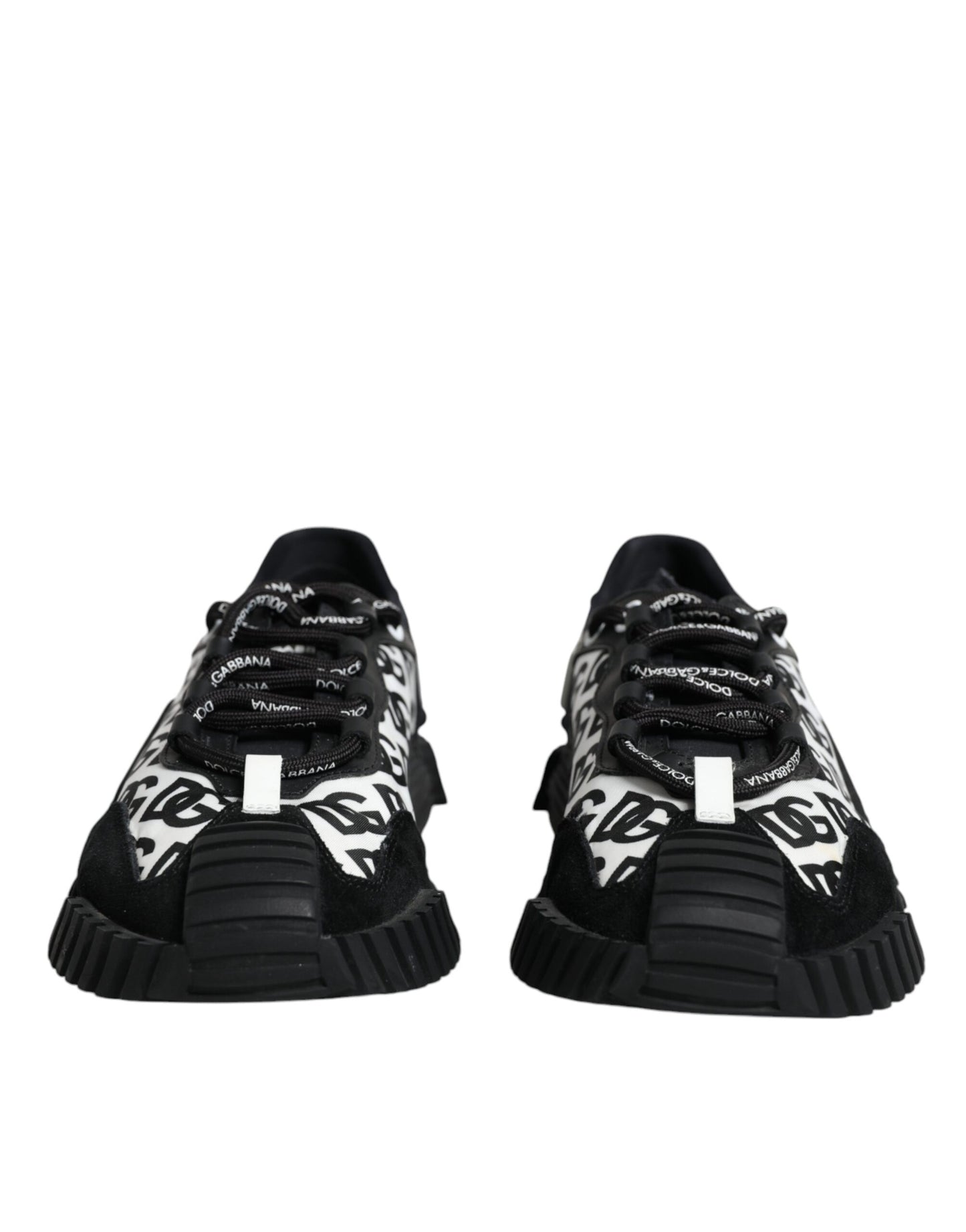  - Black Logo Lace Up Low Top NS1 Sneakers Shoes