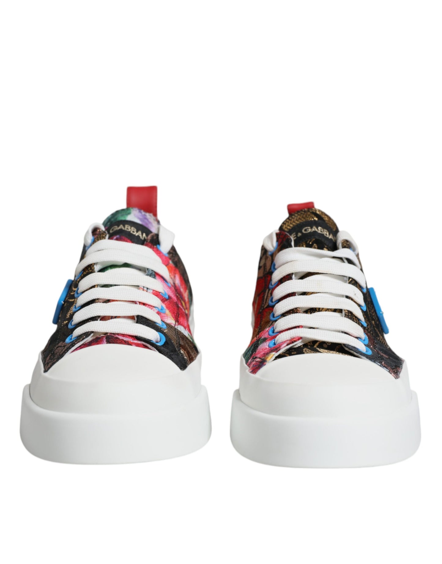 Multicolor Patchwork Low Top Sneakers Shoes - The Luxe Alliance