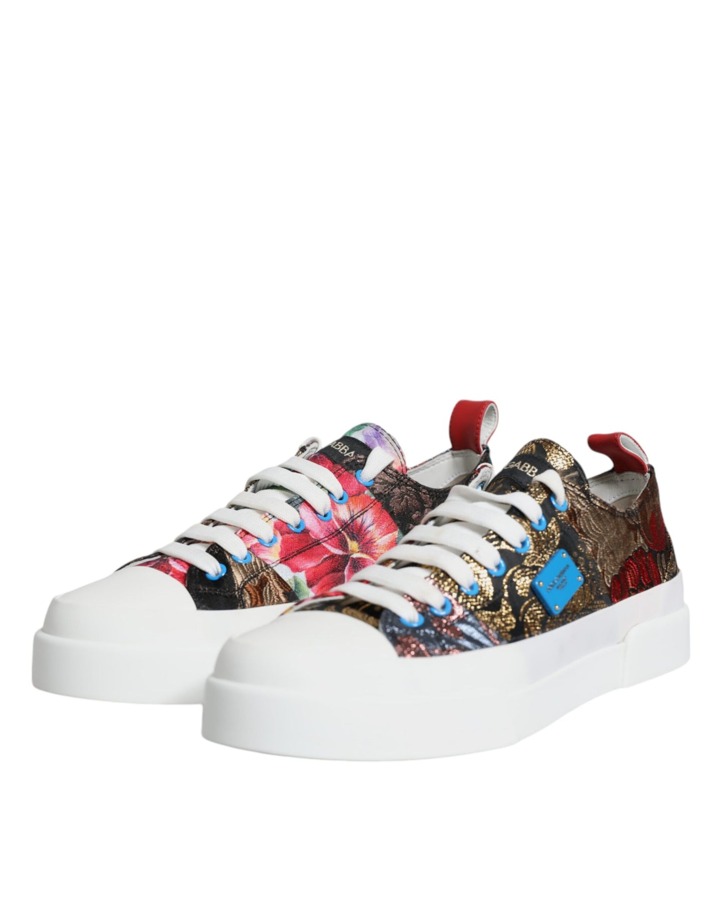 Multicolor Patchwork Low Top Sneakers Shoes - The Luxe Alliance