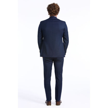  - Blue Wool Suit