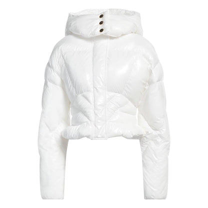  - White Polyester Jackets & Coat