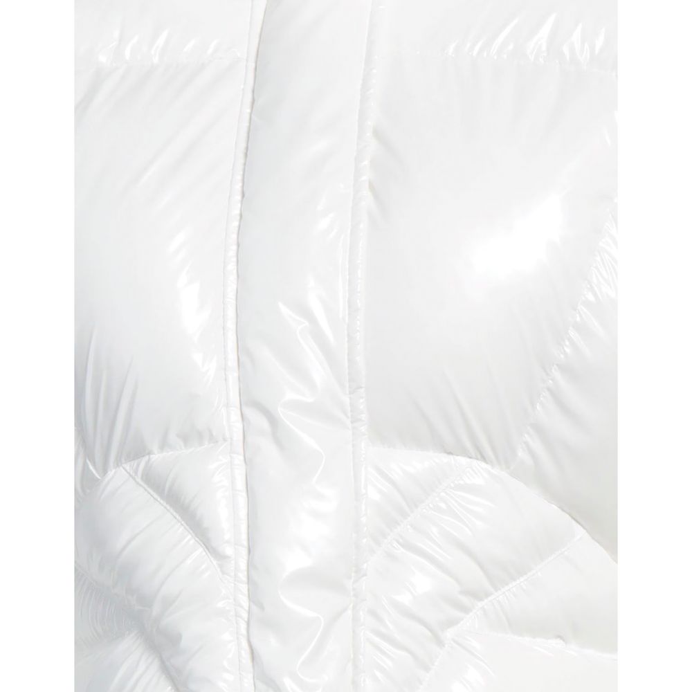  - White Polyester Jackets & Coat